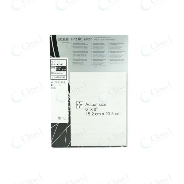 Bard Phasix Mesh Rectangle 6in x 8in — SKU 1190300