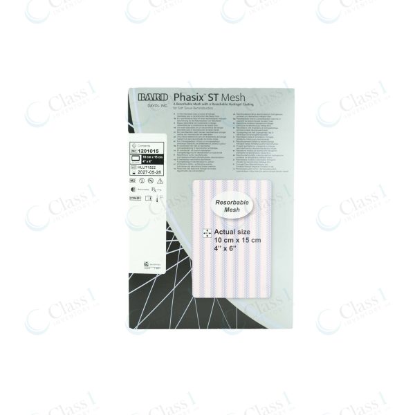 Bard Phasix ST Mesh Rectangle 4in x 6in — SKU 1201015