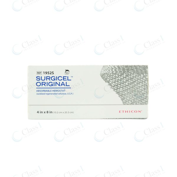 Ethicon Surgicel Absorbable Hemostat 4in x 8in — SKU 1952S