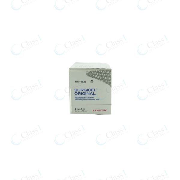 Ethicon Surgicel Original Absorbable Hemostat 2in x 3in — SKU 1953S