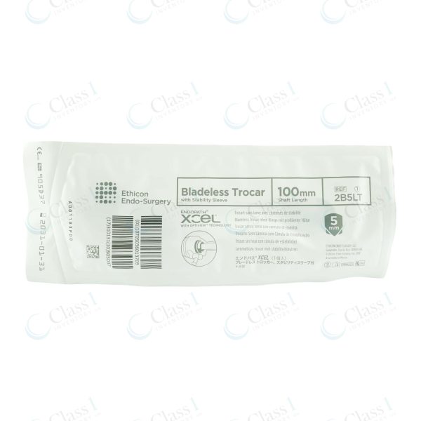 Ethicon Xcel Bladeless Trocar 5mm: — SKU 2B5LT