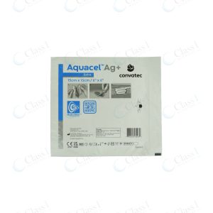 ConvaTec Aquacel Ag+ Extra Hydrofiber Dressing 15cm x 15cm — SKU 413568