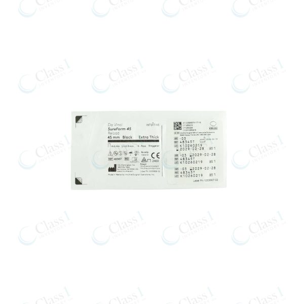 Intuitive Da Vinci SureForm 45 Reload, Black 4.6mm 6-Row — SKU 48345T