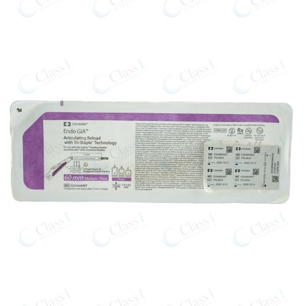 Covidien Reload 60mm Purple: Bx/6ea — SKU EGIA60AMT