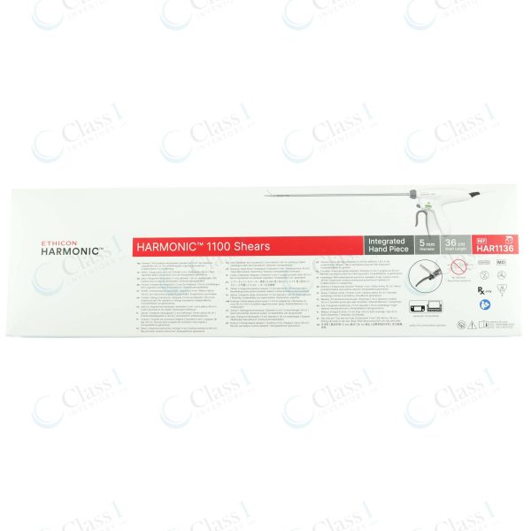 Ethicon Endo-Surgery 1100 Shears Integrated Hand Piece, Curved Tip 5mm-36cm — SKU HAR1136