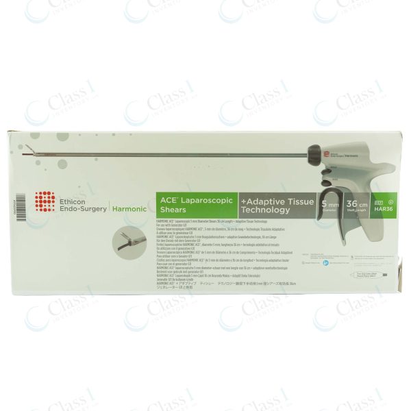 Ethicon Endo-Surgery Harmonic Ace 5mm Diameter Shears 36cm Length — SKU HAR36
