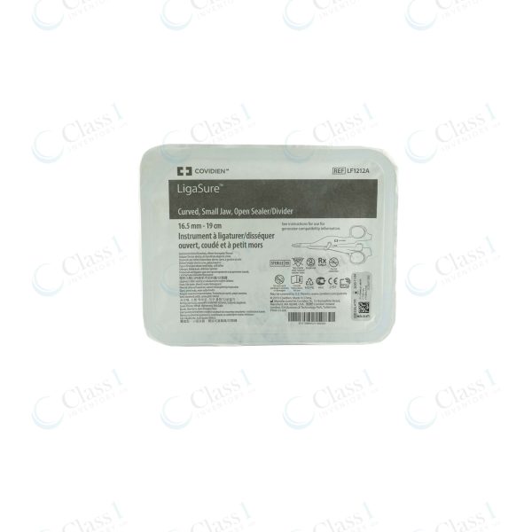 Covidien Ligasure Small Jaw Open Sealer/Divider 16.5mm -19cm — SKU LF1212A