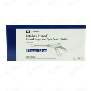 Covidien Ligasure Impact Curved Large Jaw Open Sealer/Divider Nano Coated 36cm - 18cm — SKU LF4418