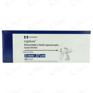 Covidien Ligasure Retractable L-Hook Laparoscopic Sealer/Divider 5mm - 37cm — SKU LF5637