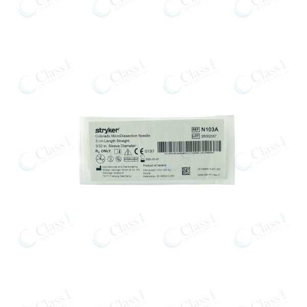 Stryker Colorado MicroDissecting Needle 3cm Straight — SKU N103A