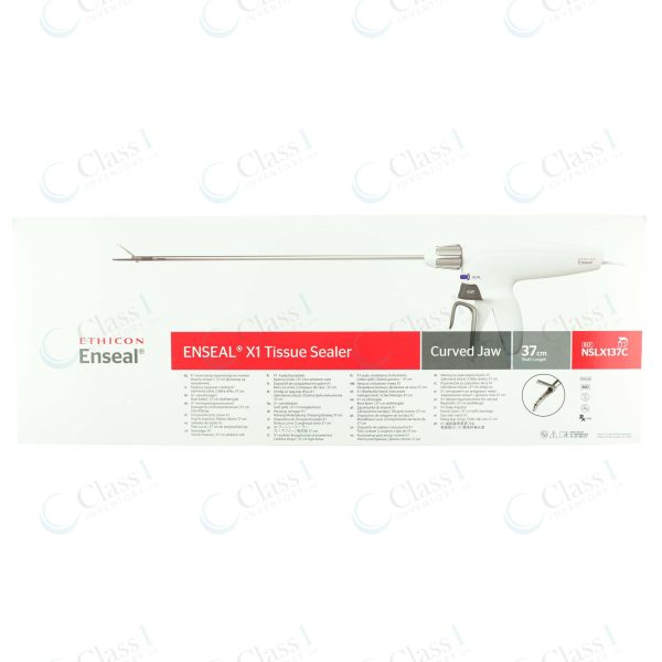 Ethicon Endo-Surgery Enseal X1 Curved Jaw Tissue Sealer, 5 mm dia. x 37 cm — SKU NSLX137C