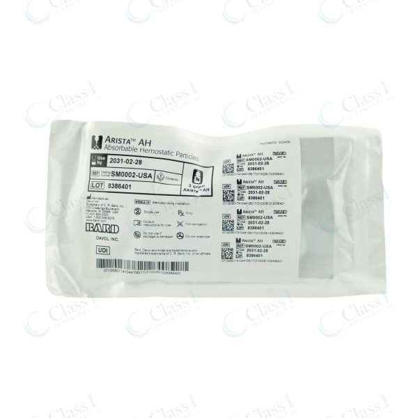 Bard Arista Absorbable Hemostat 3GM — SKU SM0002-USA