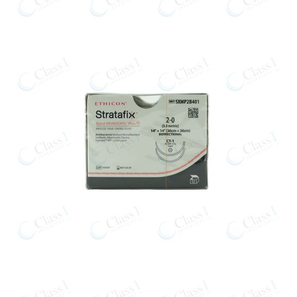 Ethicon Stratafix Spiral Monocryl Plus Suture 2-0 — SKU SXMP2B401