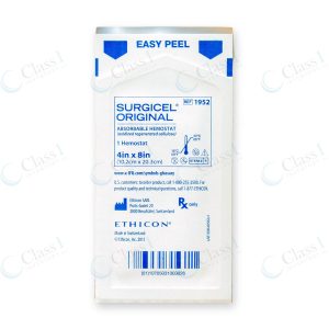 Ethicon Surgicel Original Absorbable Hemostat 4in x 8in, reference number 1952